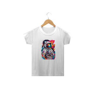 0000056 - T-Shirt Intantil Grafitti Art 014 Astronauta