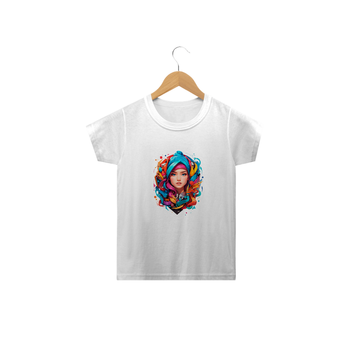 Nome do produto: 0000059 - T-Shirt Intantil Grafitti Art 017 Mulher