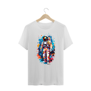 Nome do produto0000071 - T-Shirt Plus Size Grafitti Art 008 Astronauta
