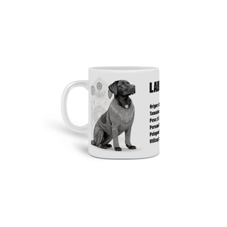 Nome do produto0000255 -  Caneca Pet Dog 001 Labrador Retriever