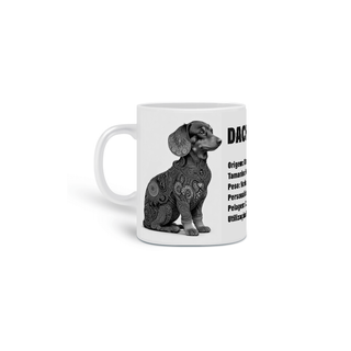 Nome do produto0000260 -  Caneca Pet Dog 006 Dachshund (Salsicha)