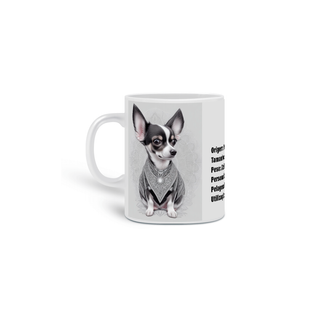 Nome do produto0000261 -  Caneca Pet Dog 007 Chihuahua
