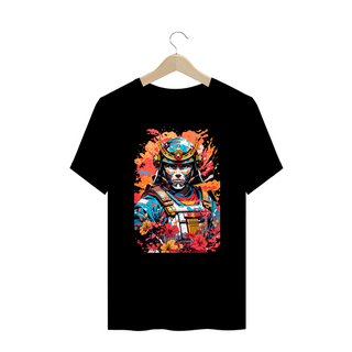 0000064 - T-Shirt Plus Size Grafitti Art 001 Samurai