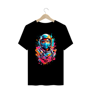 Nome do produto0000069 - T-Shirt Plus Size Grafitti Art 006 Ninja