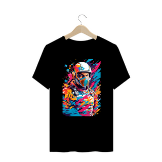 0000070 - T-Shirt Plus Size Grafitti Art 007 Motocross