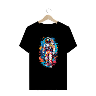 0000071 - T-Shirt Plus Size Grafitti Art 008 Astronauta