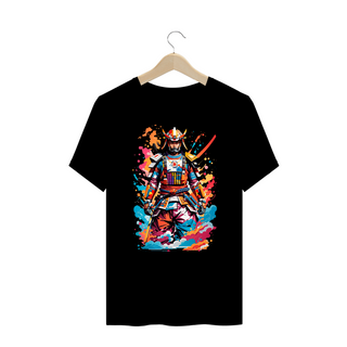 Nome do produto0000074 - T-Shirt Plus Size Grafitti Art 011 Samurai