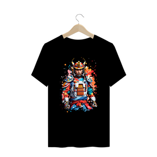 0000083 - T-Shirt Plus Size Grafitti Art 020 Samurai