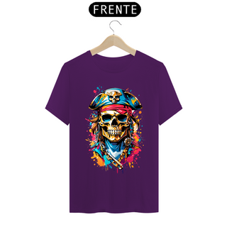 Nome do produto0000030 - T-Shirt Grafitti Art 009 Caveira Pirata