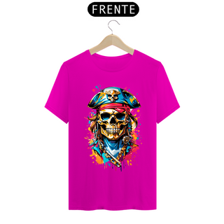 Nome do produto0000030 - T-Shirt Grafitti Art 009 Caveira Pirata