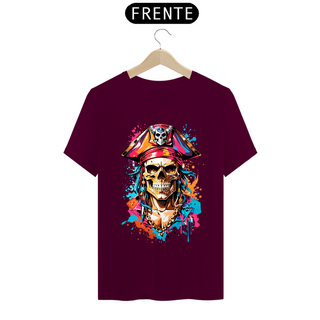 Nome do produto0000037 - T-Shirt Grafitti Art 016 Caveira Pirata