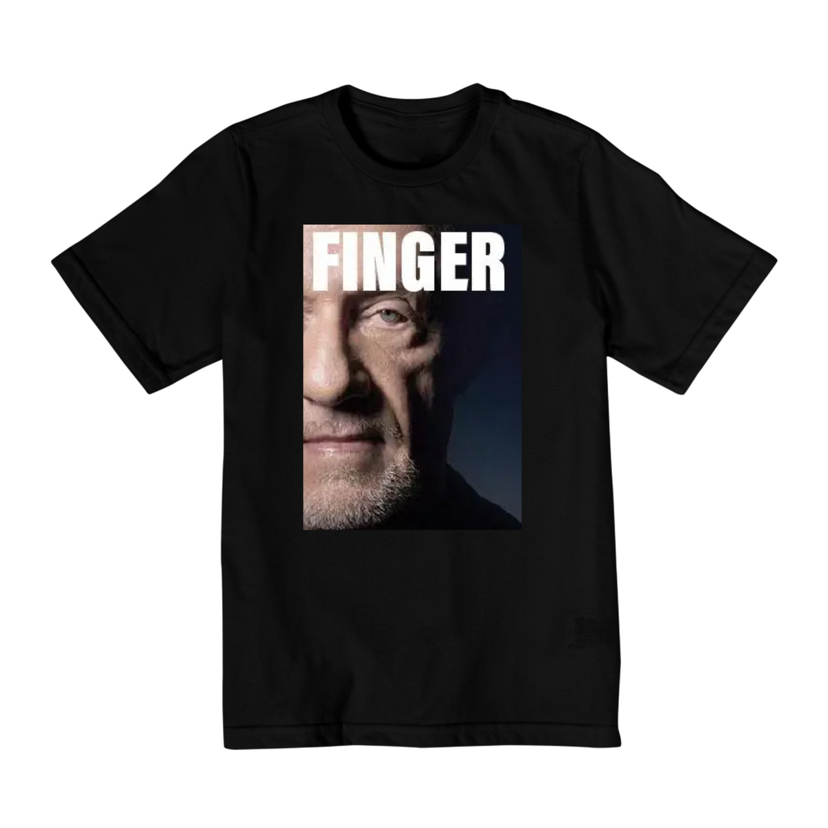 Nome do produto: Camiseta infantil (10 - 14) - Kid Named Finger