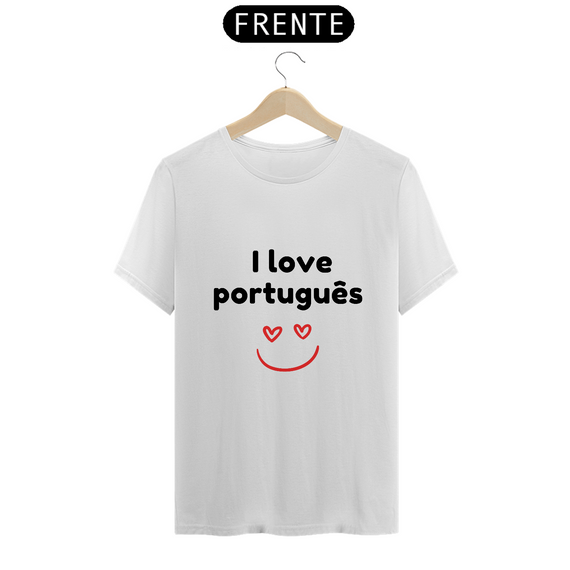 Camiseta - I love português