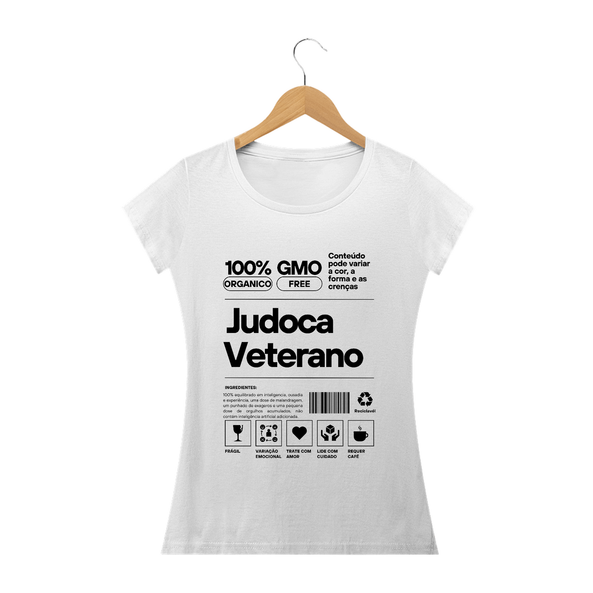 Nome do produto: Baby Look Judoca Veterano Clara