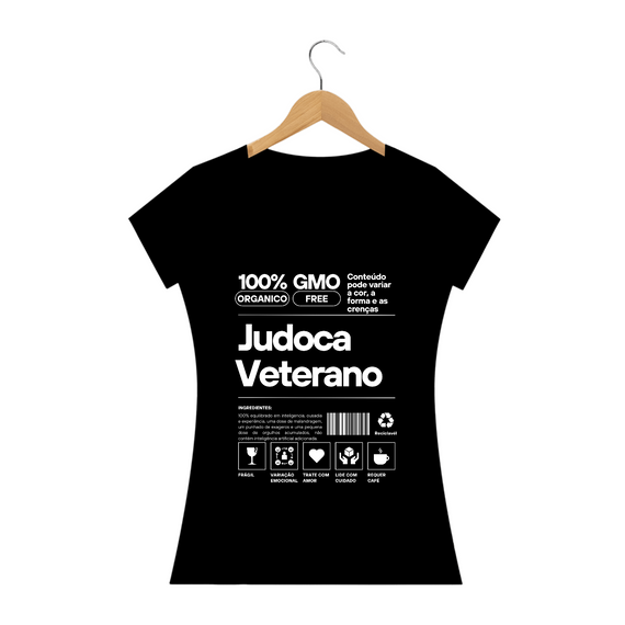 Baby Look Judoca Veterano escuras