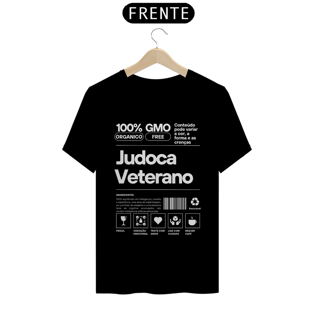 Nome do produto: Camisa Judoca Veterano Escura