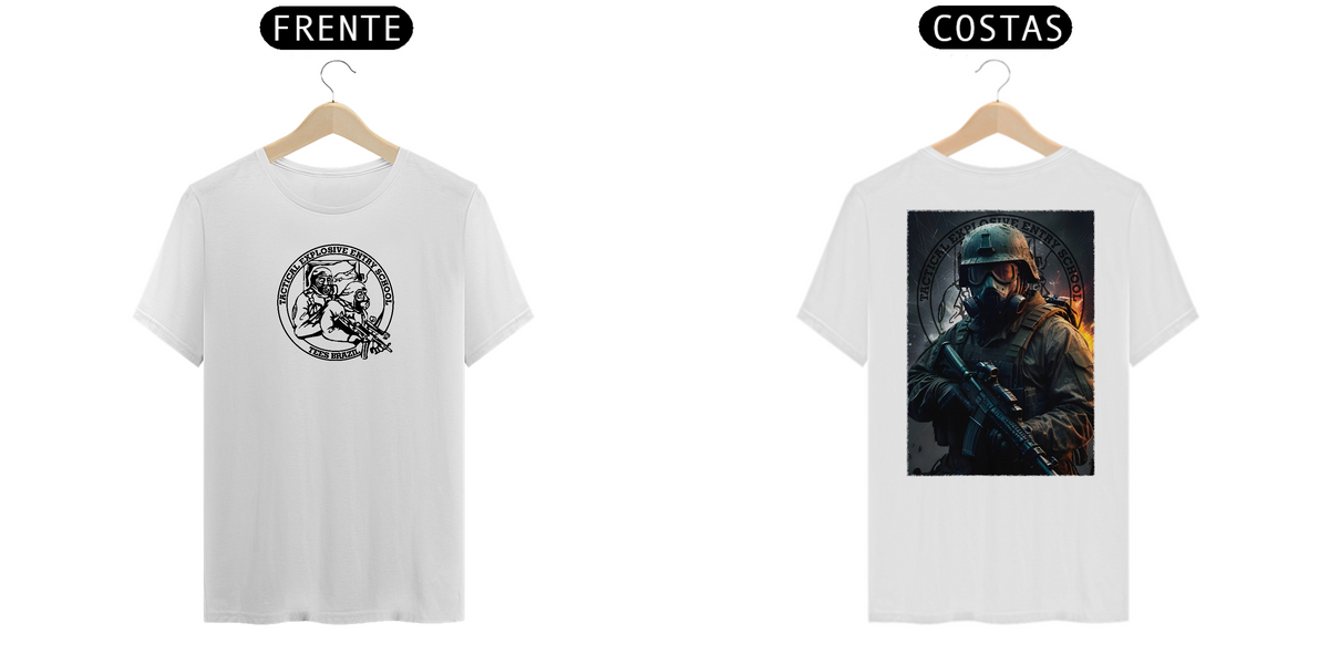 Nome do produto: Guerreiro TEES (frente e verso)