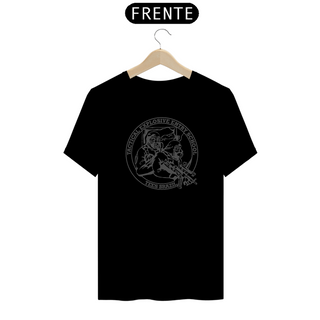 Camiseta Tees Logo Frontal (preto/Cinza)