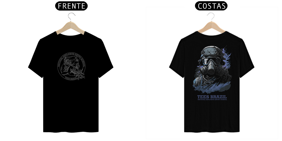 Nome do produto: Camiseta Operacional TEES (frente e verso)