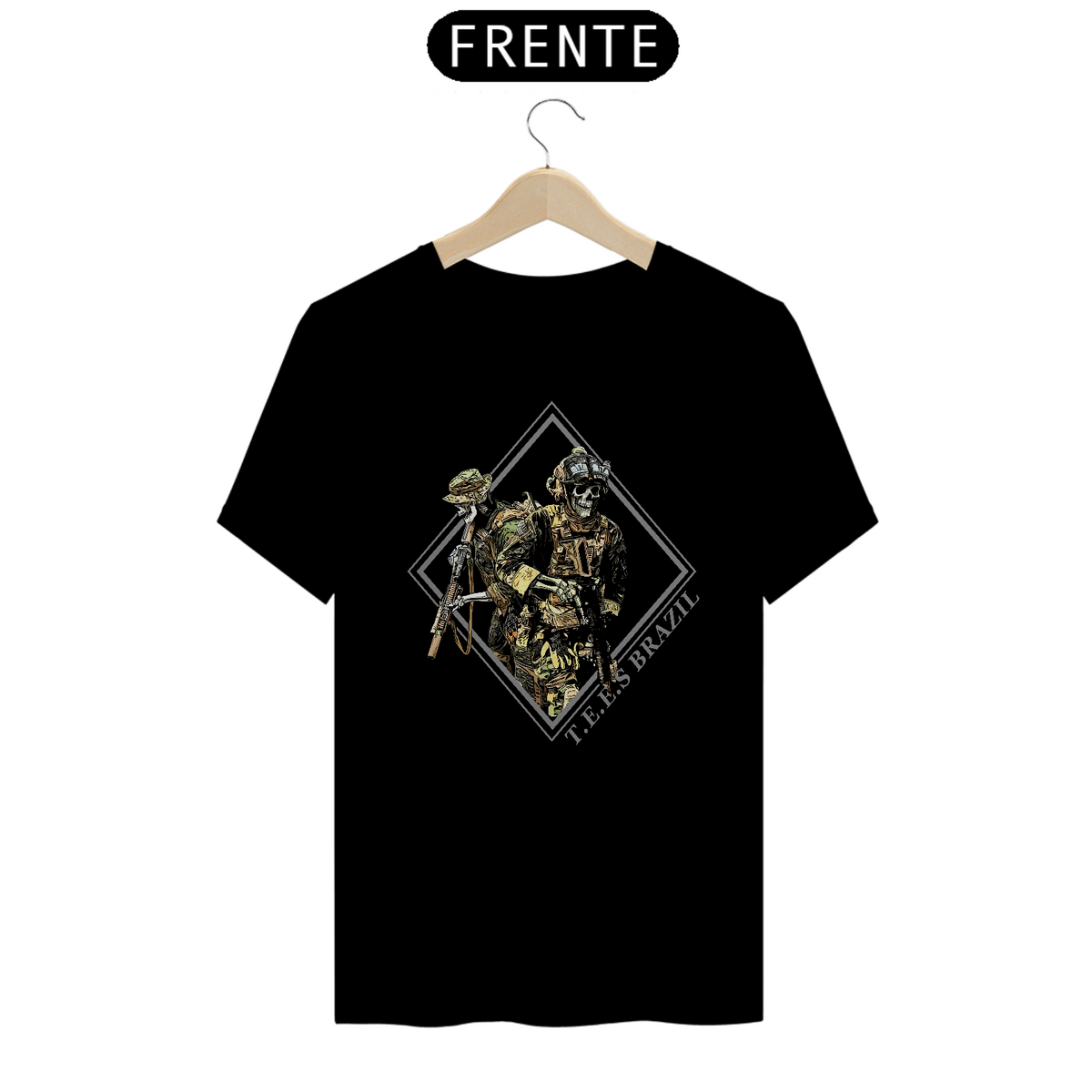 Nome do produto: Camiseta Skulls TEES