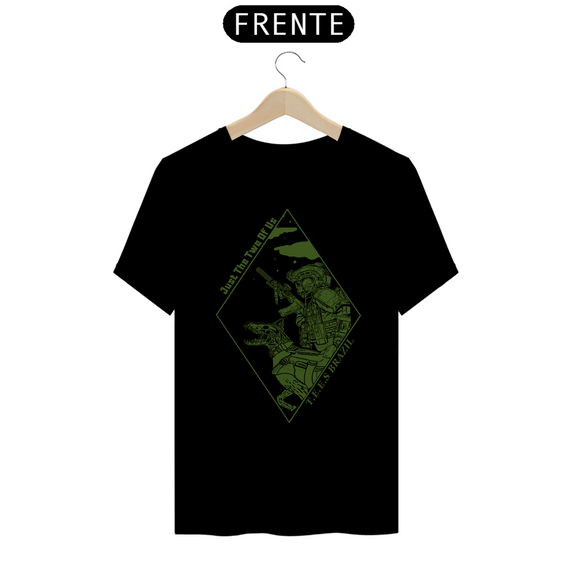 Camiseta K9 Tees Brazil ( Preto com Verde oliva)