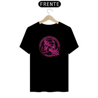 Camiseta TEES logo forntal (rosa)