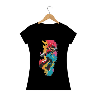 Camiseta Mario Colors Feminina