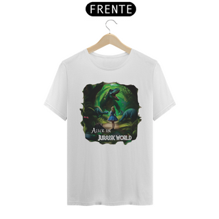 Nome do produtoCamisa Alice in Jurassic World