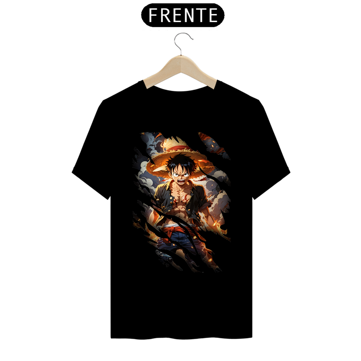 Nome do produto: Camisa (op) Angry Luffy