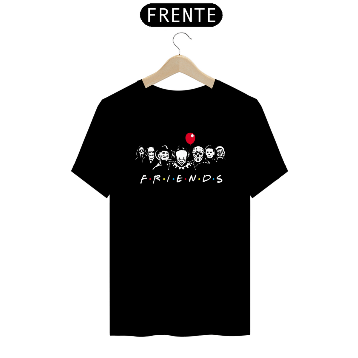 Nome do produto: Camisa Horror Friends