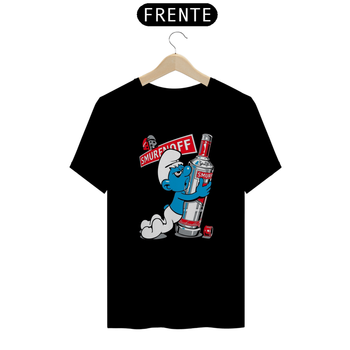 Nome do produto: Camisa Smurfnoff