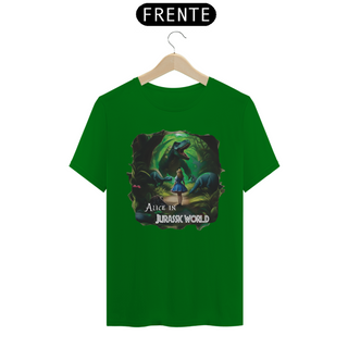 Nome do produtoCamisa Alice in Jurassic World