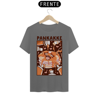 Nome do produtoCamisa Estonada Panqueca Meladinha - laranja estonada e Cinza Chumbo