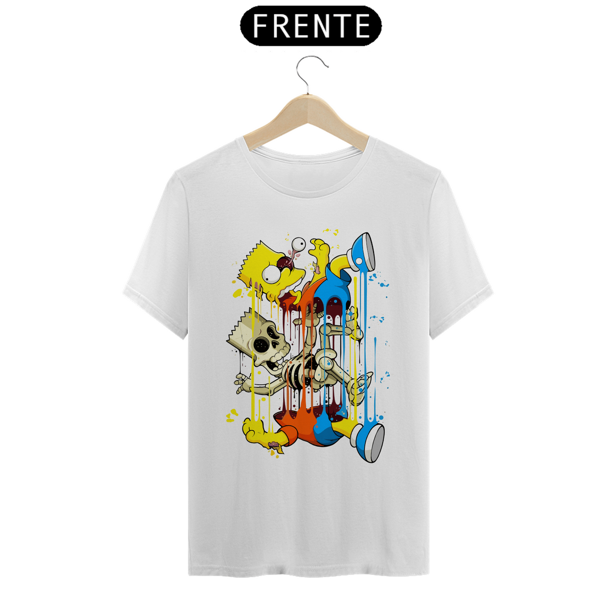 Nome do produto: Camiseta Bart Bad Trip