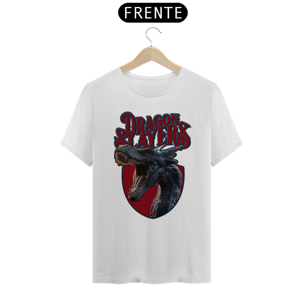 Nome do produto: DRAGON SLAYERS A FERA T-SHIRT CLASSIC