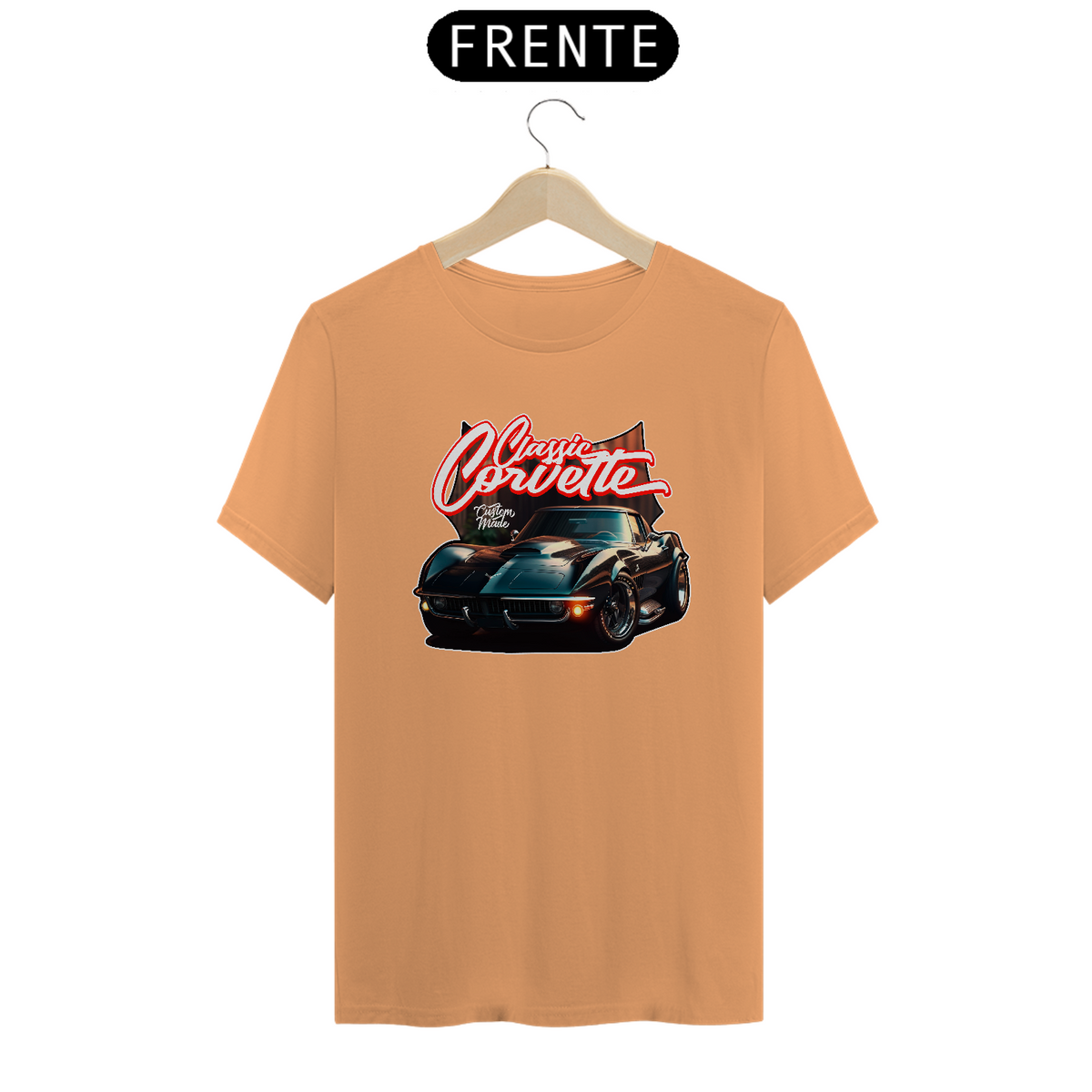 Nome do produto: CLASSIC CORVETTE T-SHIRT ESTONADA