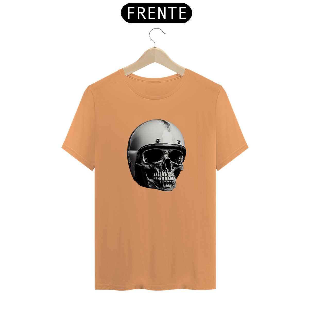 Nome do produto: CAVEIRA T-SHIRT ESTONADA