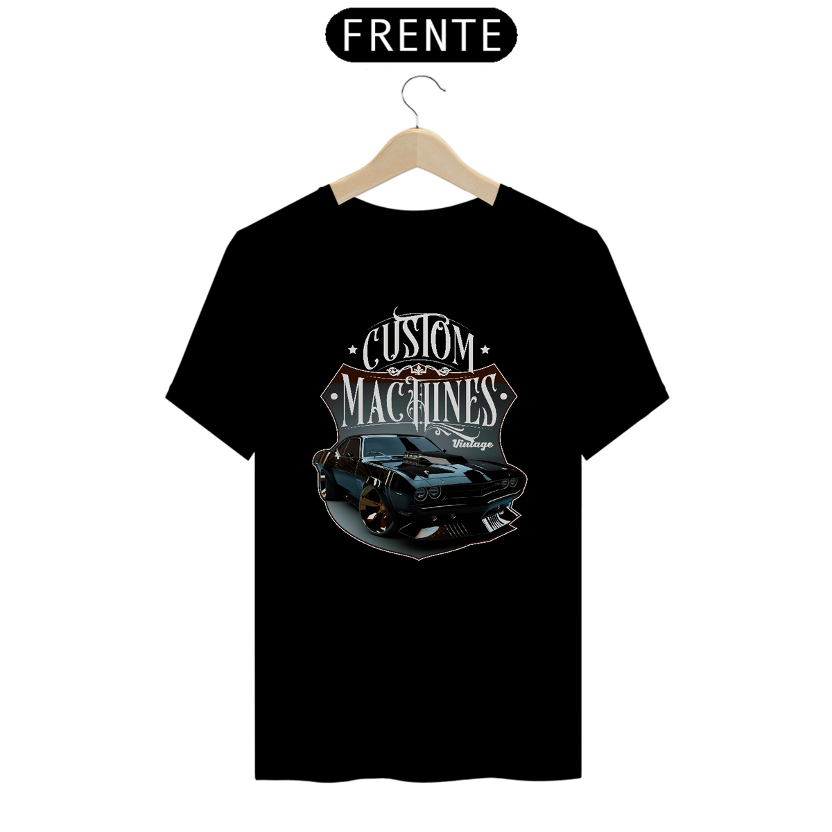 Nome do produto: CUSTOM MACHINES T-SHIRT QUALITY