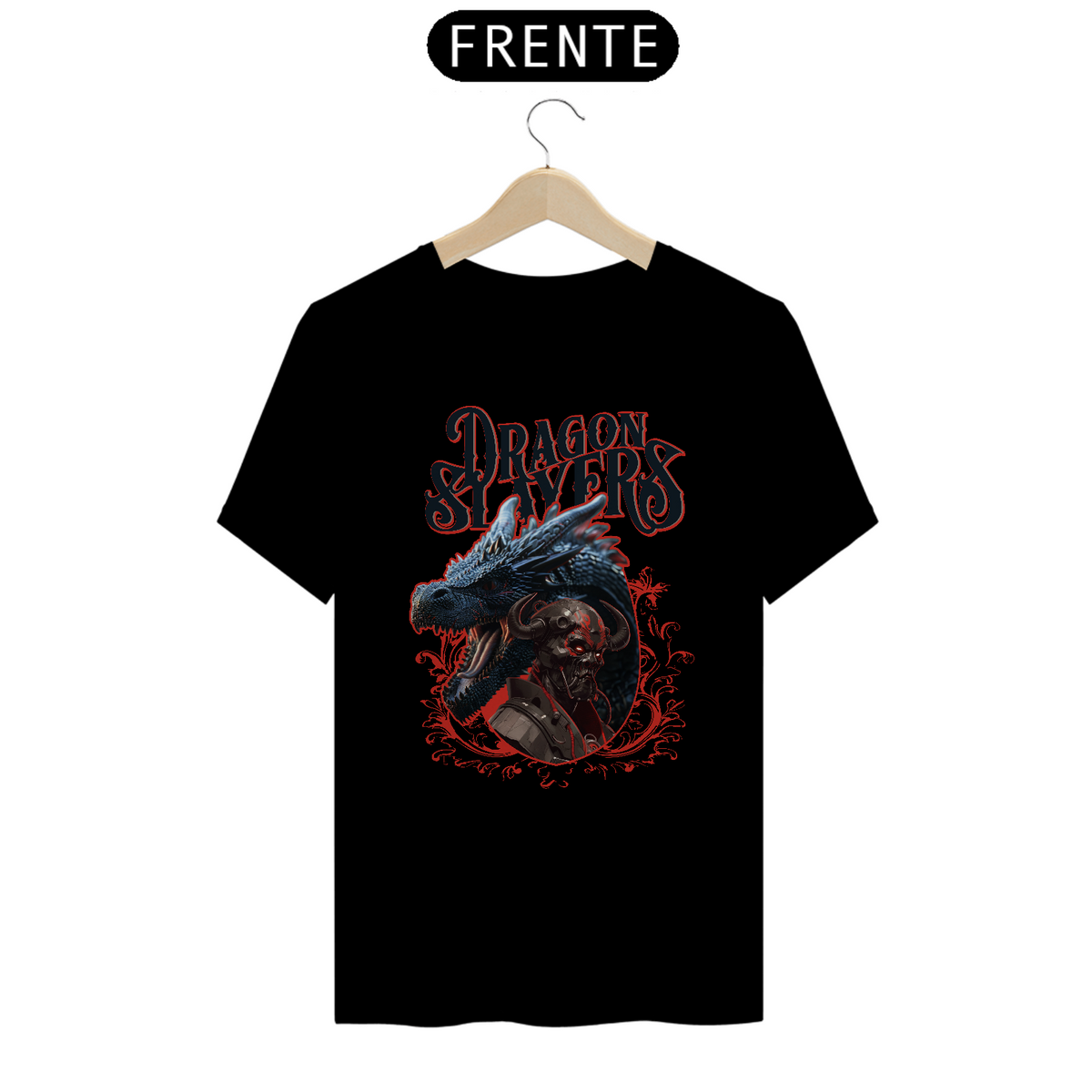 Nome do produto: DRAGON SLAYERS O CAÇADOR T-SHIRT CLASSIC