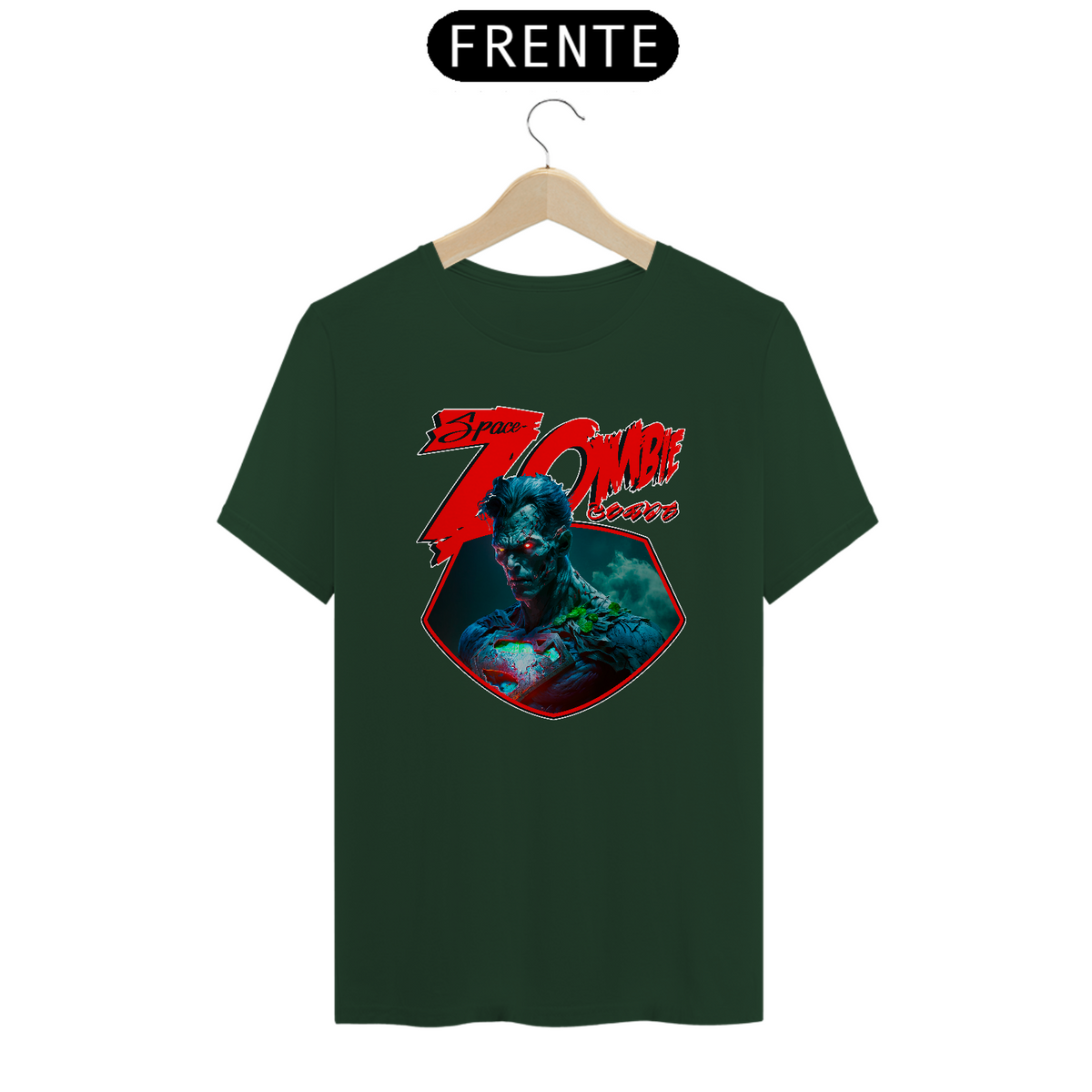 Nome do produto: SPACE ZOMBIE T-SHIRT CLASSIC