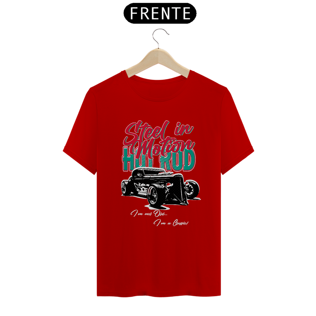 Nome do produto: STEEL IN MOTION T-SHIRT CLASSIC