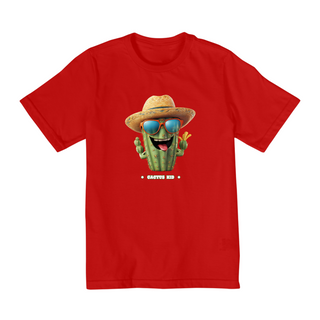 CACTUS KID T-SHIRT QUALITY INFANTIL 2 A 8 ANOS