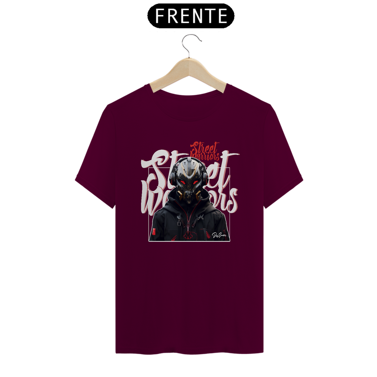 Nome do produto: STREET WARRIORS RED T-SHIRT CLASSIC