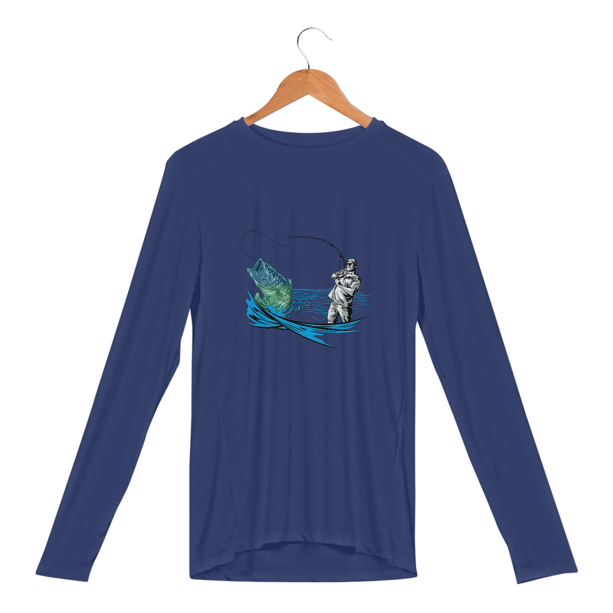 Nome do produto: Camisa Manga Longa Dry Uv - Pescador