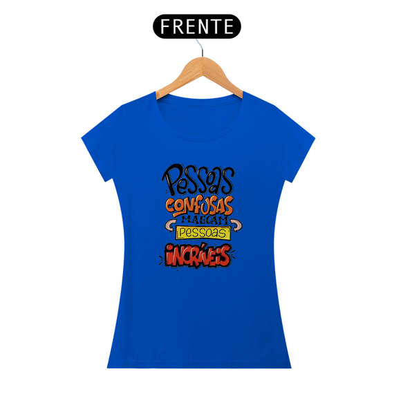 Blusa Feminina - Pessoas confusas