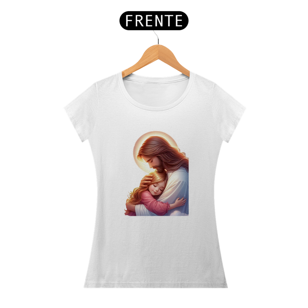 Nome do produto: Blusa Feminina - Colo de Jesus