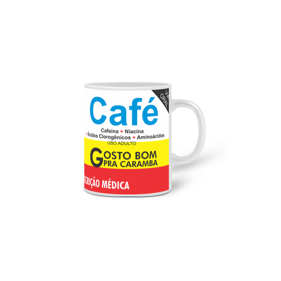 Caneca - Café remédio