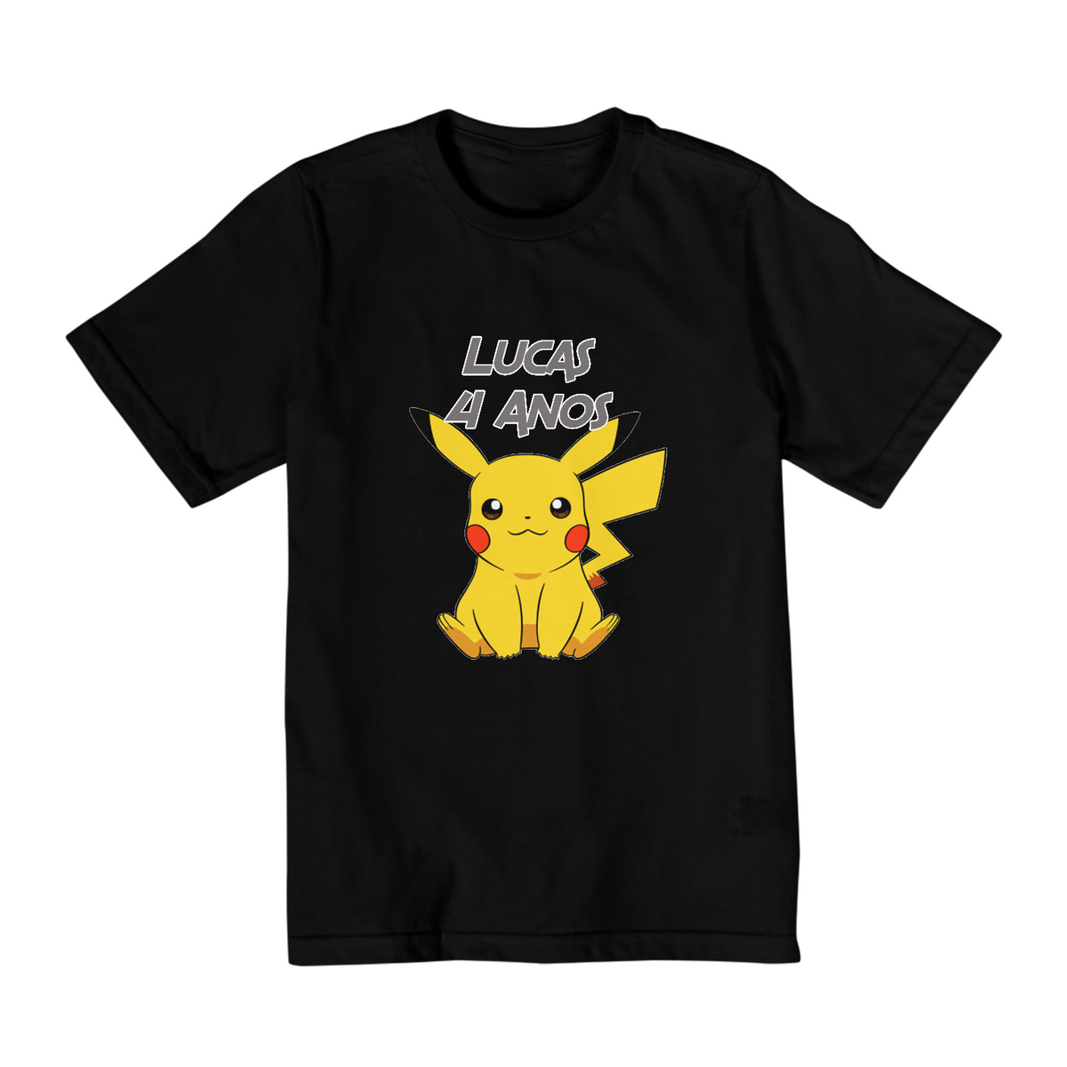 Nome do produto: Blusa Infantil - Pikachu