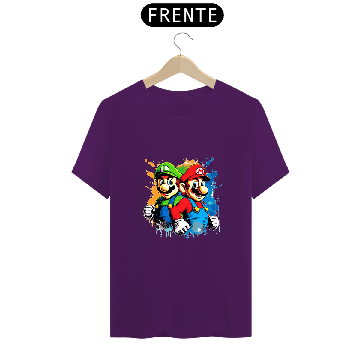 Nome do produto: Blusa - Mario e Luigi