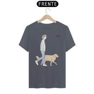 Nome do produtoCamisa Original Nih's - Men and Dog (Logo Preta)